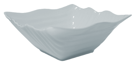 ENSALADERA CUADRADO OLAS 1000 CC  21X21X9 CM  Olas