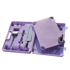 Sistema allergen Saf-T-Zone  (Maleta, pinzas, cuchillo, volteador y tabla para cortar)