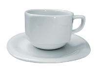 JGO TAZA Y PLATO CUADRADO  230 CC Premium