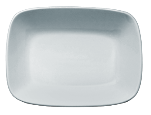 PLATON RECTANGULAR HONDO 450 CC  20 CM  Triangulo