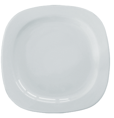 PLATO PASTEL CUADRADO 21 CM  Cuadrada