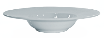 PLATO PASTA RAYADO  22 CM  Delta Clasica