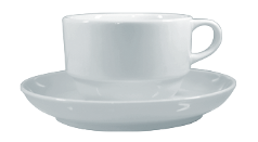 JGO. TAZA Y PLATO  60 CC  Delta Clasica