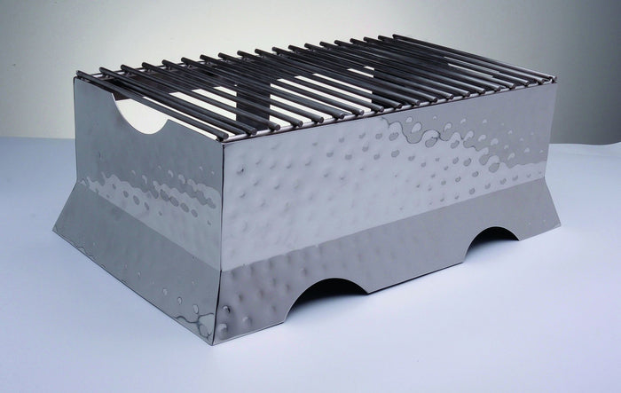Plancha con malla para cocinar directamente 47 x 25 cm