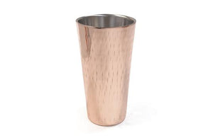 Vaso cobre liso 16 oz.