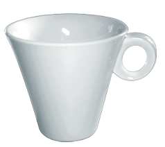 TAZA CAFÉ ALTA XO  210 CC  Triangulo