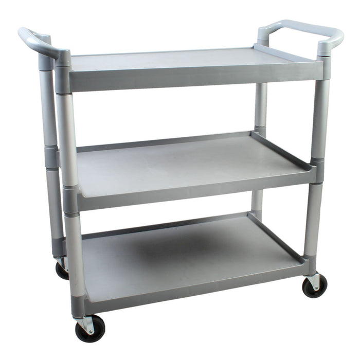 Carrito de transporte 3 niveles gris