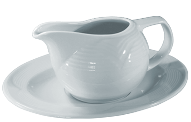PLATO OVAL PARA SALSERA  20 CM  Saturno