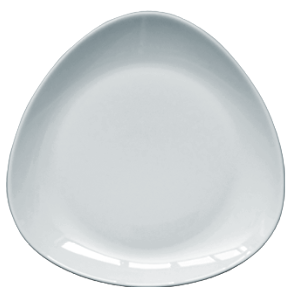 PLATO PASTEL  21 CM  Triangulo