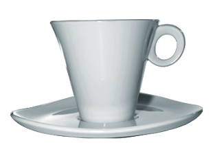 JGO. TAZA ALTA XO Y PLATO TRIÁNGULO  210 CC  Triangulo