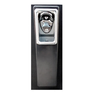 BOTELLERO REFRIGERADO EN VINYL NEGRO - 3 PUERTAS SOLIDAS CORREDIZAS ADBC-94