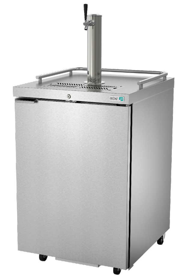 DISPENSADOR REFRIGERADO CERVEZA 1 BARRIL EN A.I.  ADDC-23-S