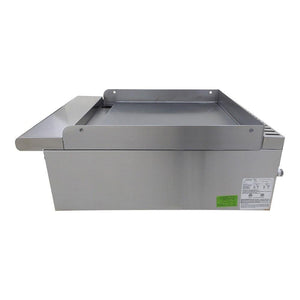 PLANCHA 24" LISA A GAS CON PLACA DE 5/8"  AEMG-24