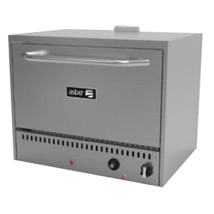 HORNO PIZZERO 24" A GAS CON 2 PIEDAS REFRACTARIAS Y GUIA CON 3 POSICIONES  AEPO-24-S