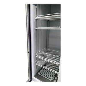 CONGELADOR 2 CUERPOS CON DISPLAY MERCHANDISER LINE - 2 PUERTAS DE CRISTAL - 230V. AFMD-49