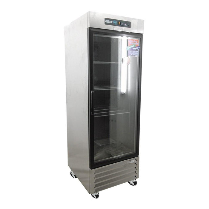 REFRIGERADOR 1 CUERPO PRO-ECO LINE - 1 PUERTA DE CRISTAL ARR-23-1G-PE