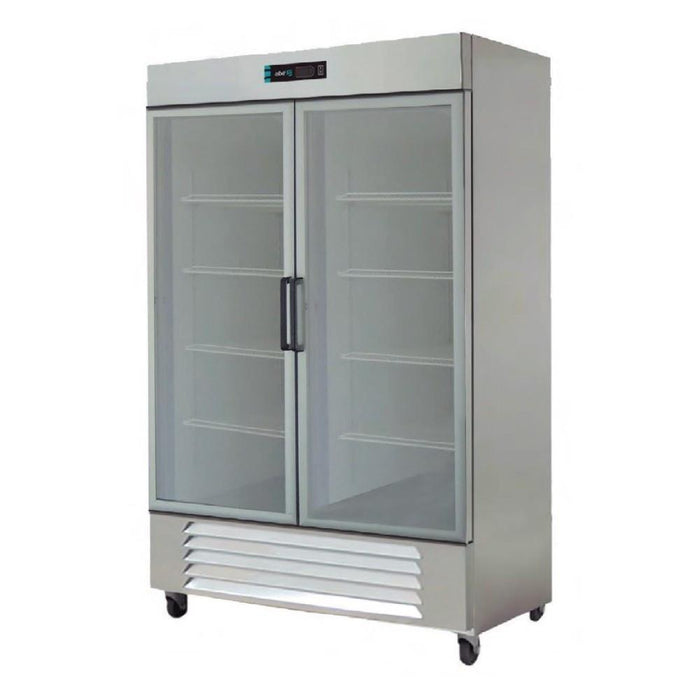 REFRIGERADOR 2 CUERPOS PRO-ECO LINE - 2 PUERTAS DE CRISTAL ARR-37-2G-PE