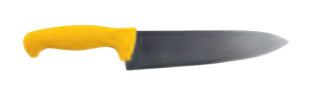 CUCHILLO CHEF 10", COLOR: AMARILLA