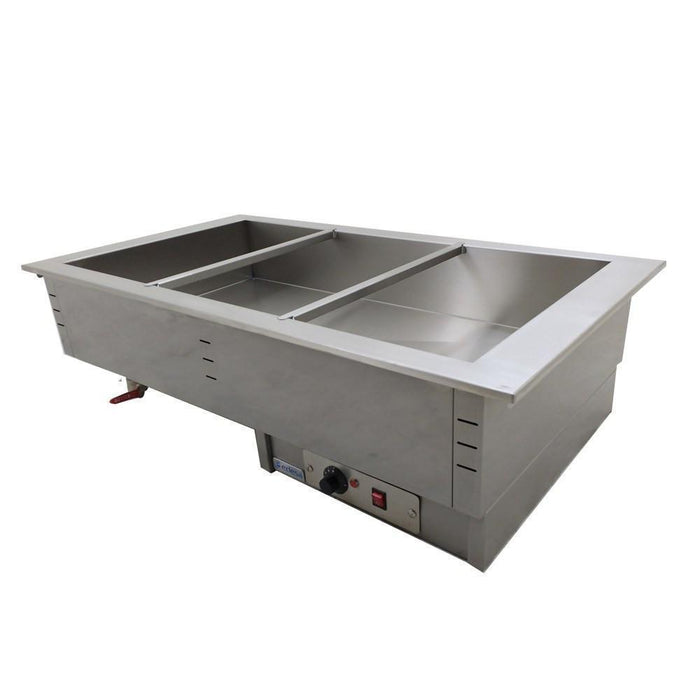 BAÑO MARIA ELECTRICO CON AGUA 3 GN - 230V. - 50/60HZ. DBM-311-S-W