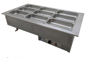 BAÑO MARIA ELECTRICO CON AGUA 3 GN - 230V. - 50/60HZ. DBM-311-S-W