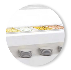 BAÑO MARIA ELECTRICO CON AGUA 3 GN - 230V. - 50/60HZ. DBM-311-S-W
