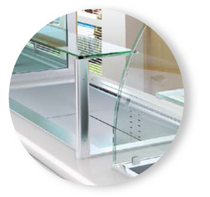 TINA/CUBA REFRIGERADA 4 GN - GRUPO INCORPORADO CON GAS R-404A - 115V. - 60HZ. DRFB-411-CU