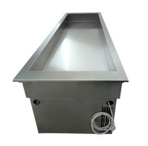 TINA/CUBA REFRIGERADA 5 GN - GRUPO INCORPORADO CON GAS R-404A - 115V. - 60HZ. DRFB-511-CU
