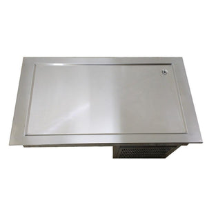 PLACA REFRIGERADA 5 GN - GRUPO INCORPORADO CON GAS R-404A - 115V. - 60HZ. DRFP-511-CU