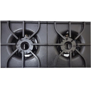 4 FUEGOS ABIERTOS + ASADOR 12" + PLANCHA 24" + GRATINADOR + FREIDORA  AM-72