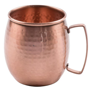 Tarro 14 oz cobre martillado